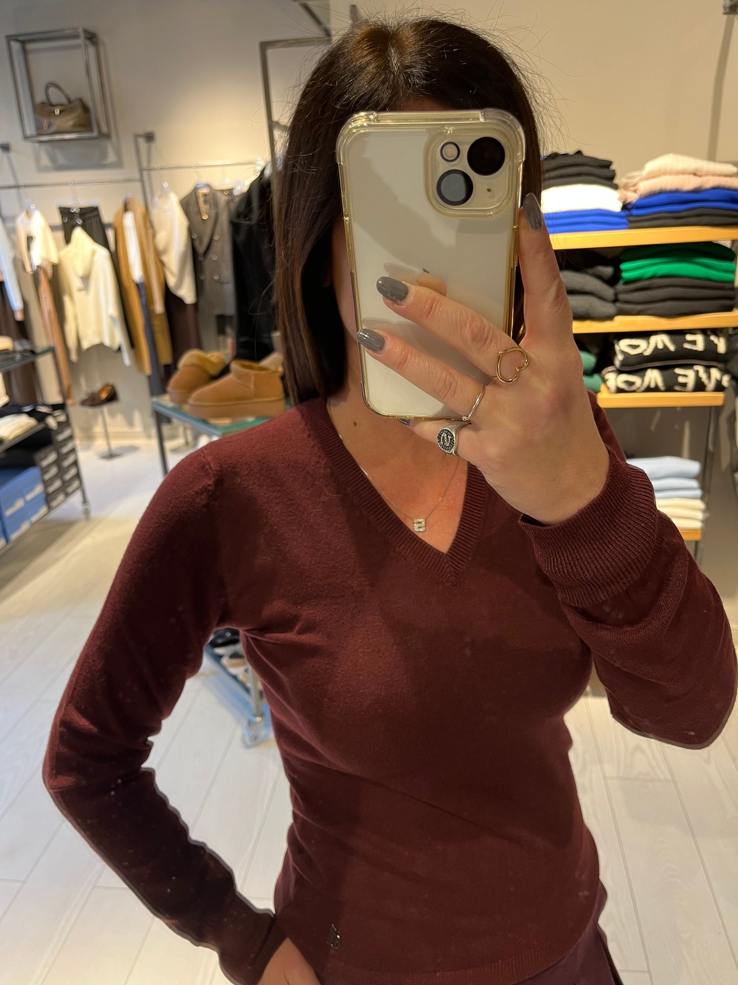 Dixie V-Neck Sweater